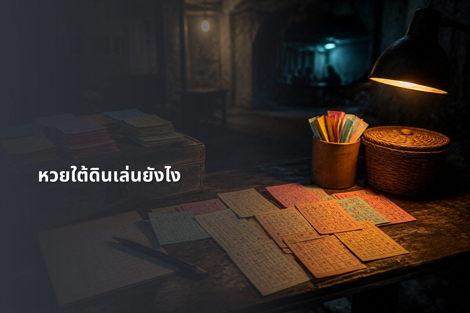 หวยใต้ดินเล่นยังไง - หวยใต้ดิน