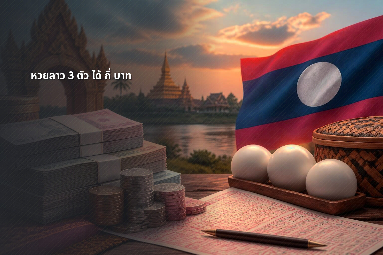 หวยลาว 3 ตัว ได้ กี่ บาท - หวยลาว
