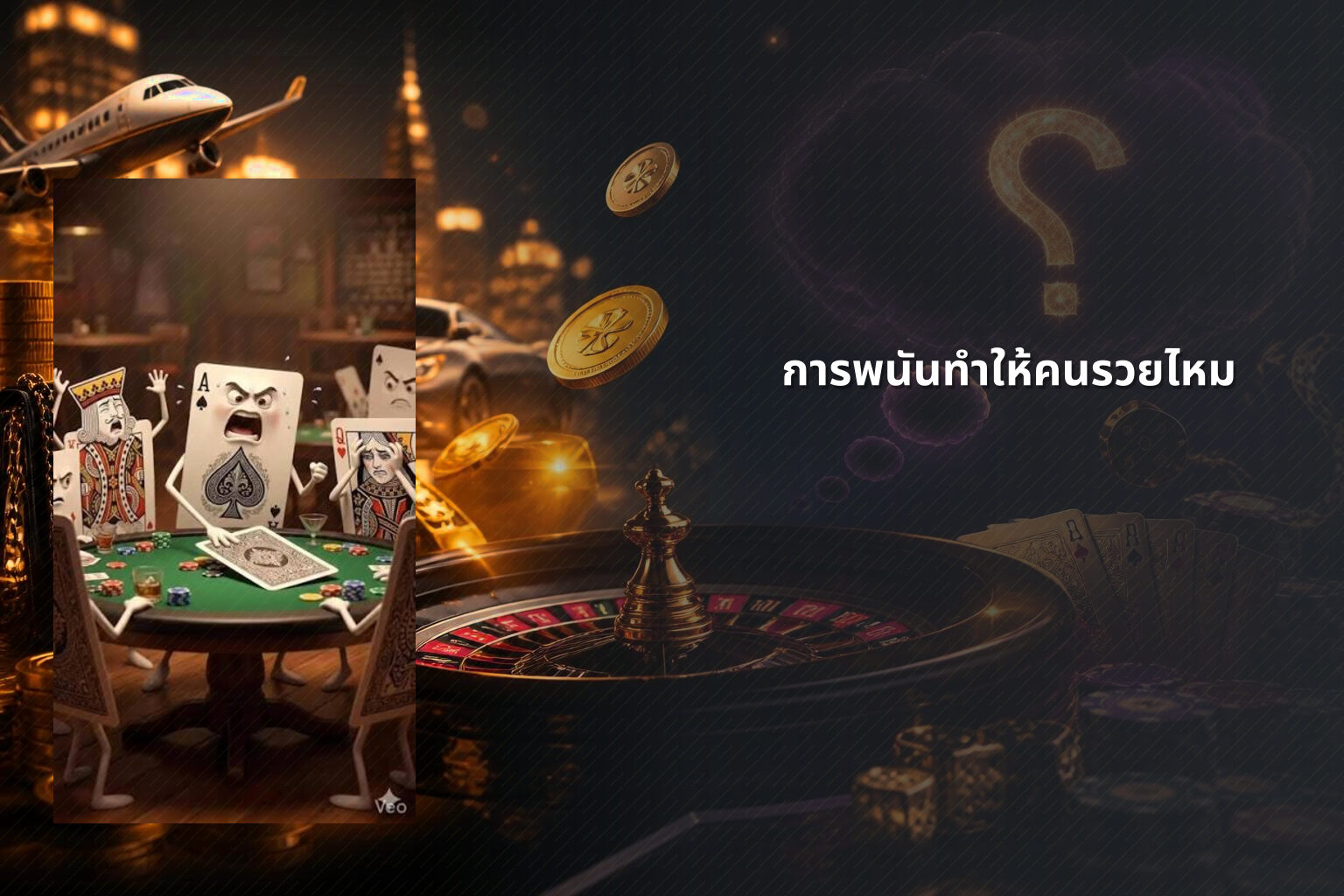 การพนันทำให้คนรวยไหม - การพนัน