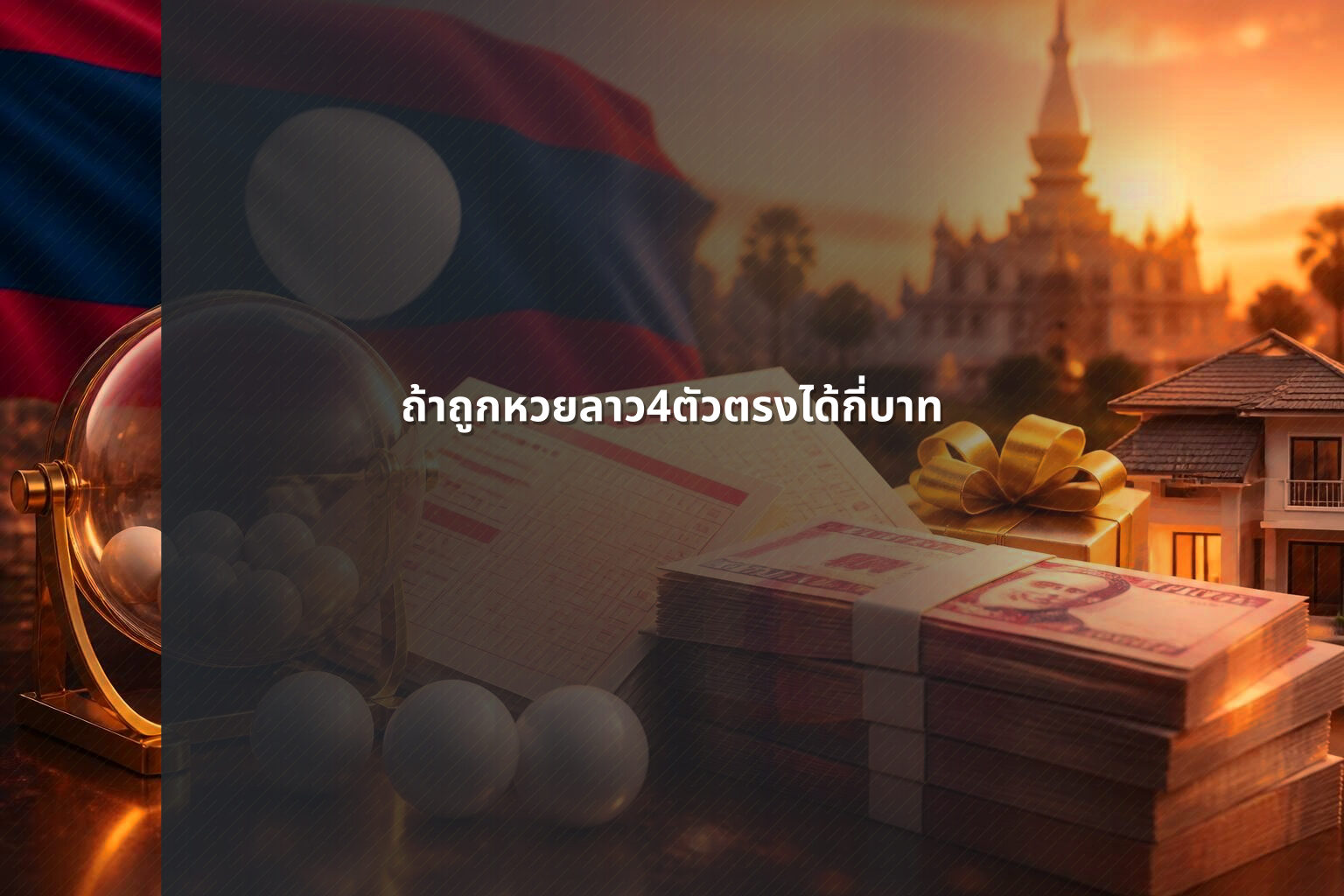 ถ้าถูกหวยลาว4ตัวตรงได้กี่บาท - lottery winnings