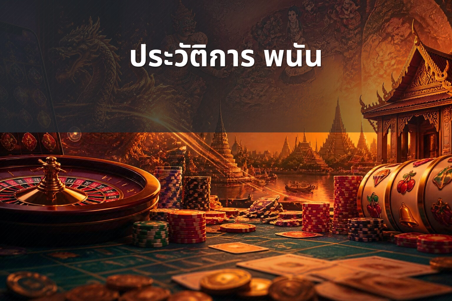ประวัติการ พนัน - การพนัน
