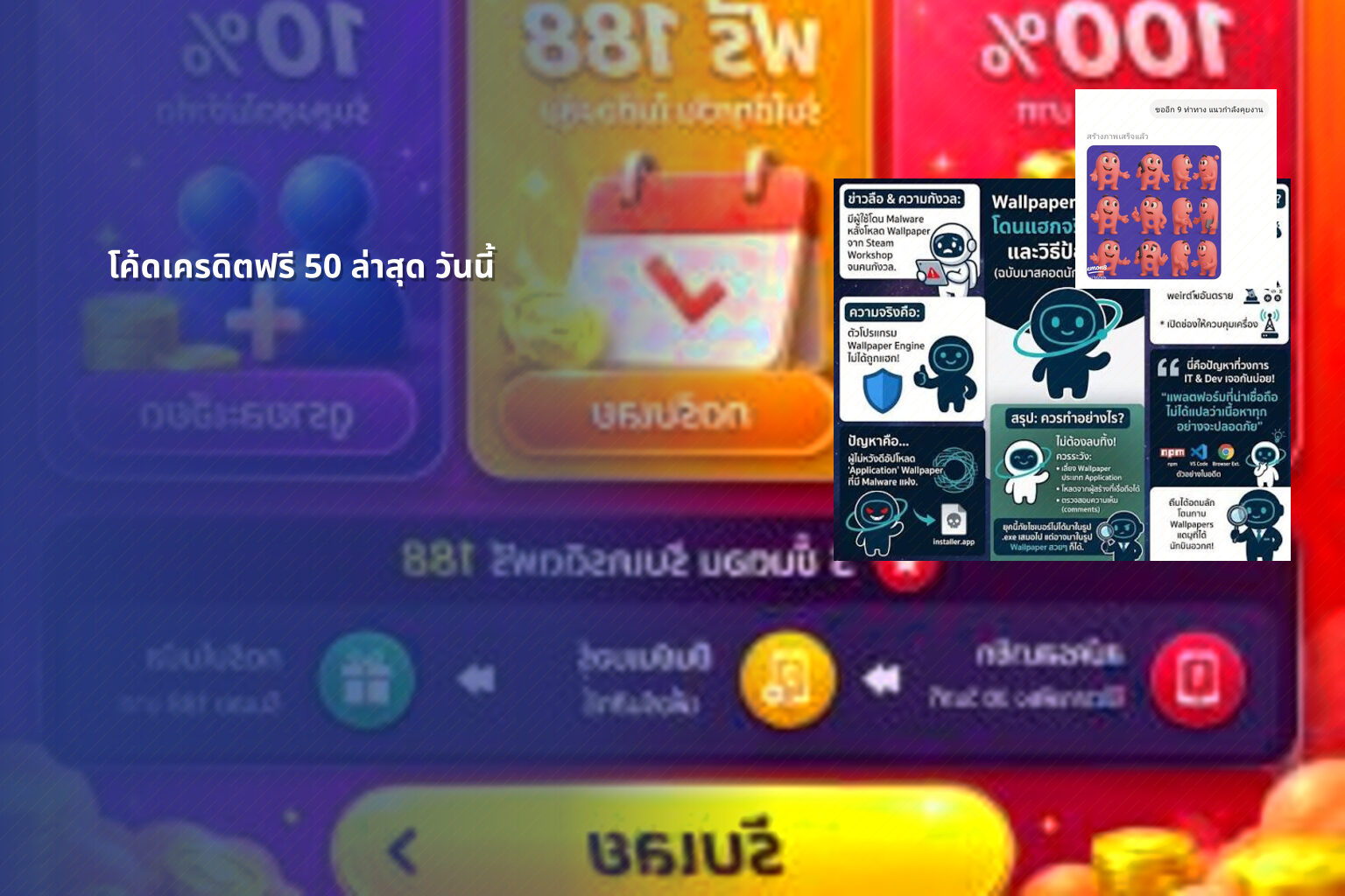 โค้ดเครดิตฟรี 50 ล่าสุด วันนี้ - promotional codes