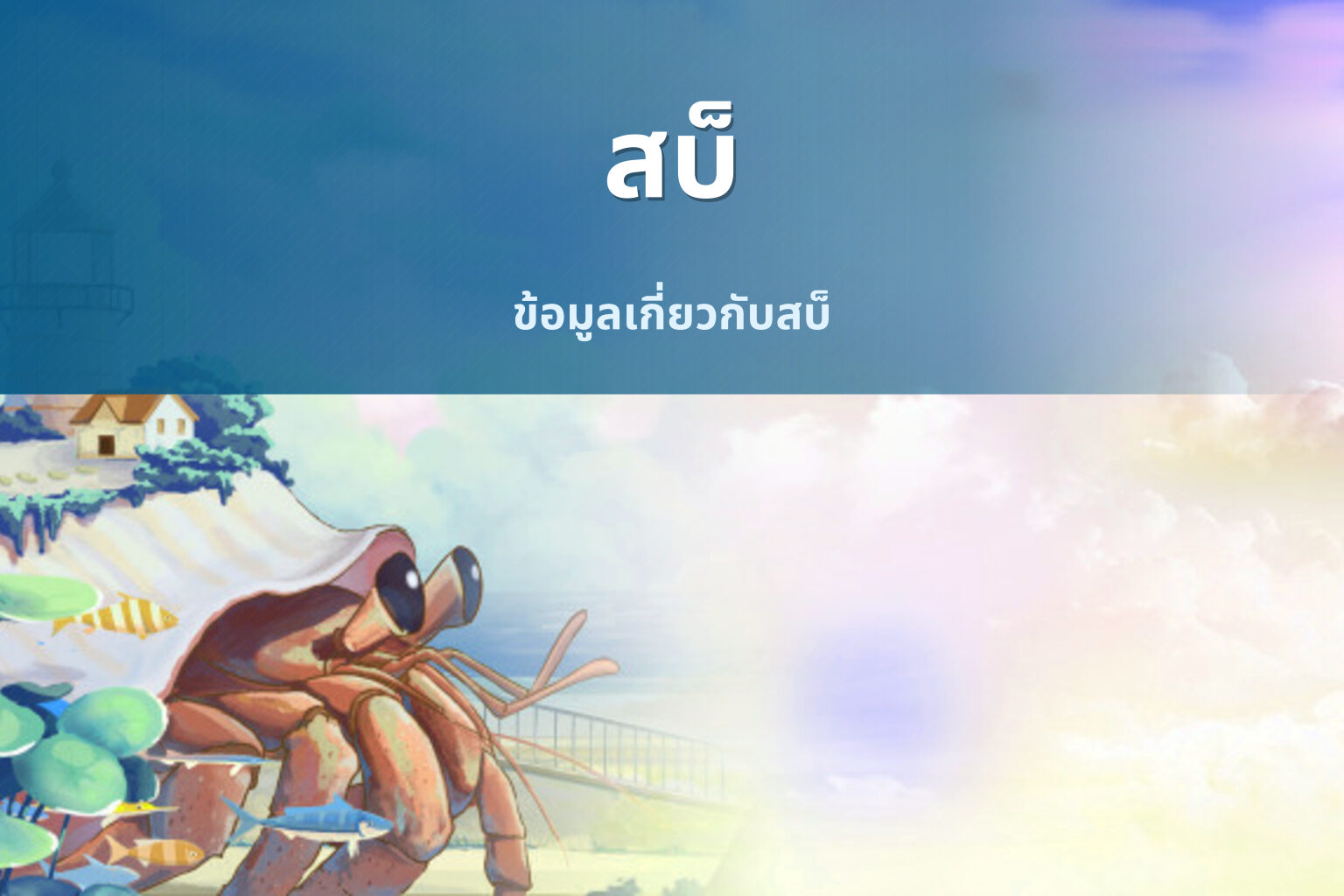 สบ็ ข้อมูลเกี่ยวกับสบ็