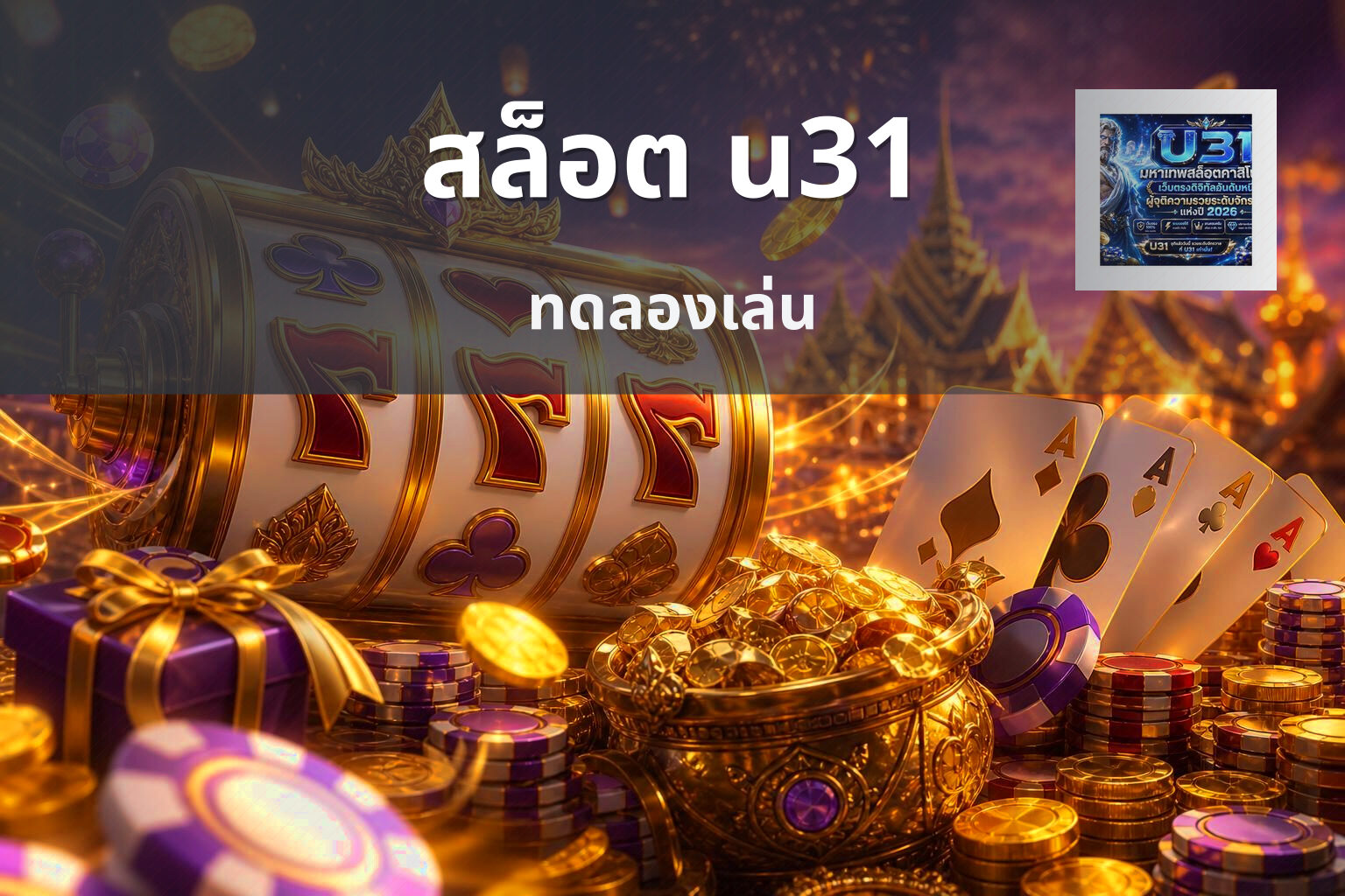 สล็อต u31 - online gaming platform