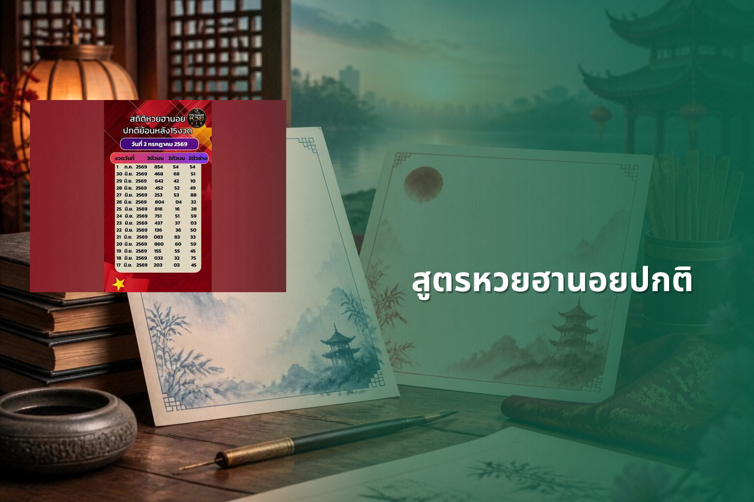 สูตรหวยฮานอยปกติ - หวยฮานอย