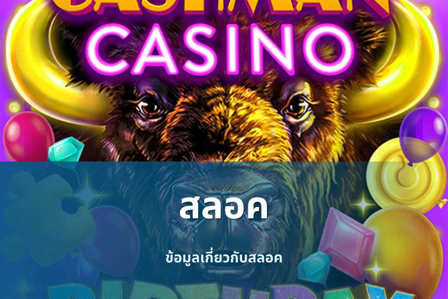 สลอค ข้อมูลเกี่ยวกับสลอค