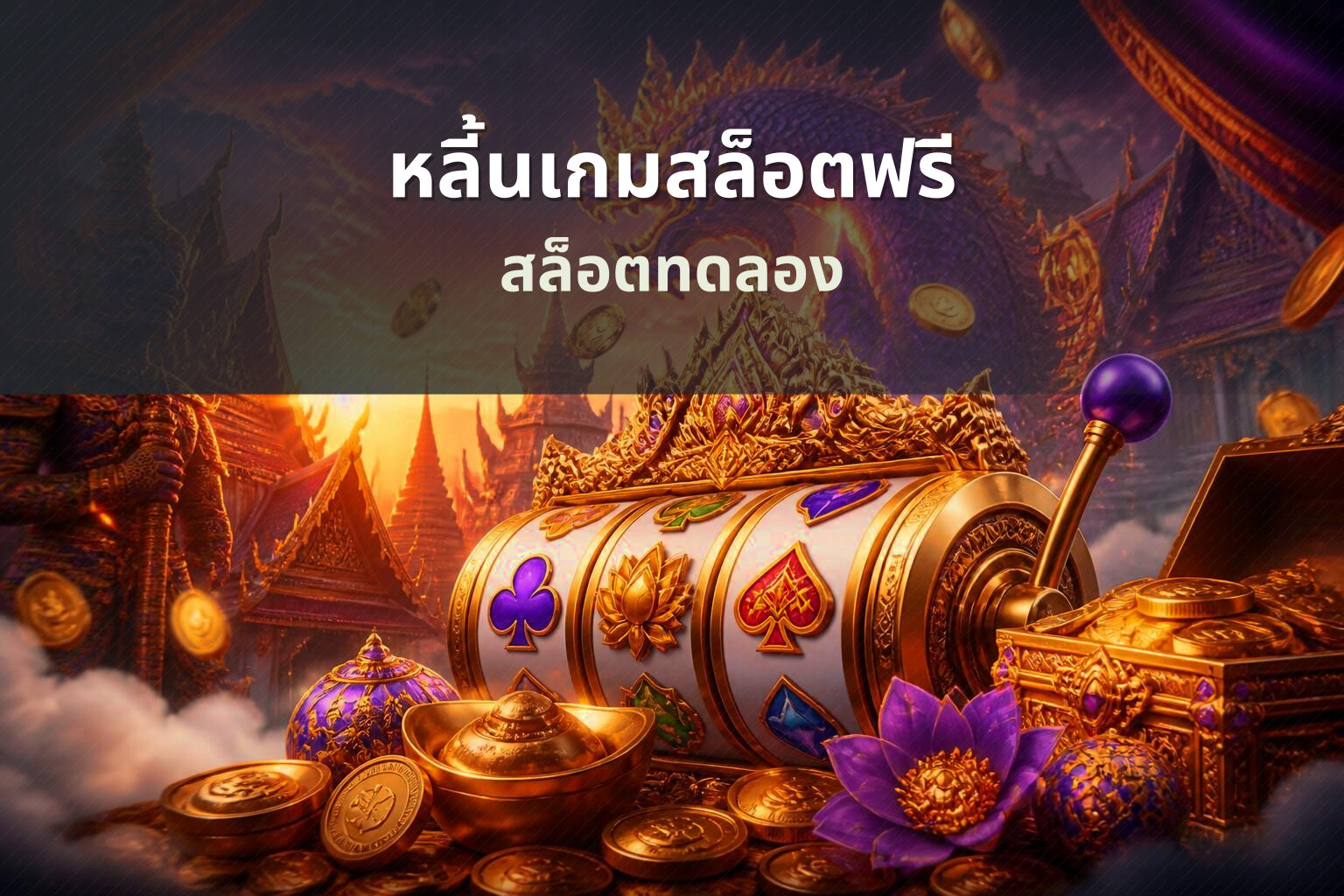 หลี้นเกมสล็อตฟรี สล็อตทดลอง
