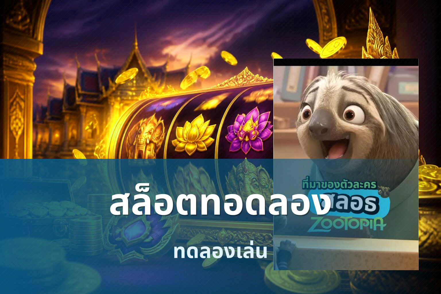 สล็อตทอดลอง ทดลองเล่น