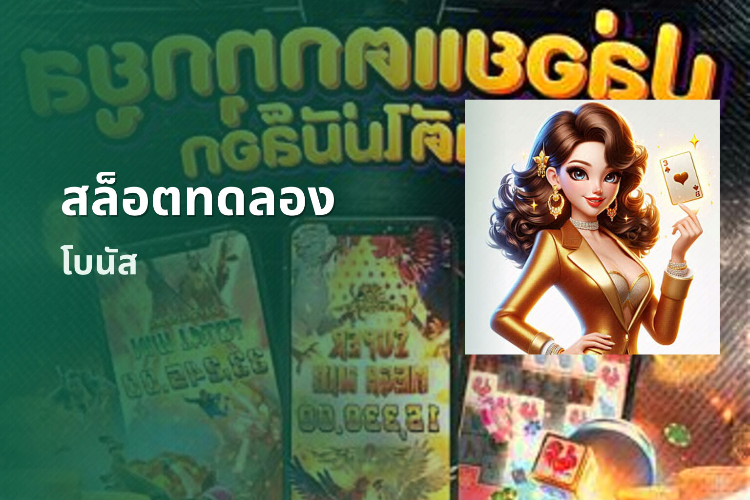 สล็อตทดลอง โบนัส