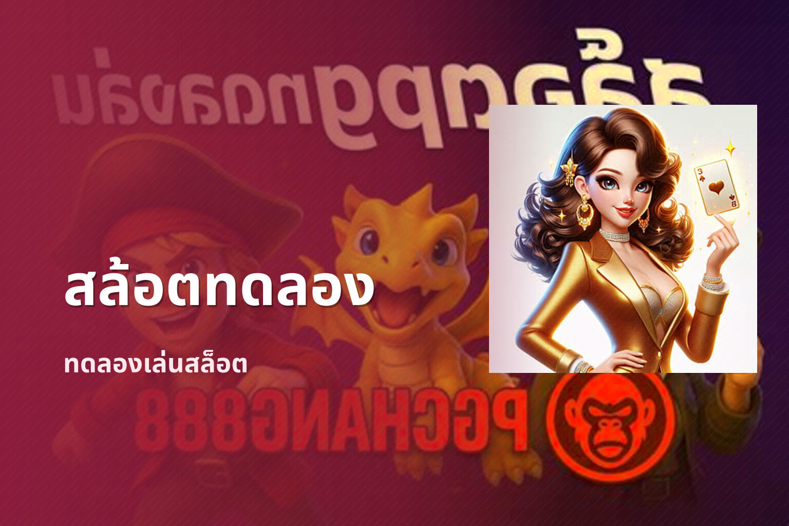 สล้อตทดลอง ทดลองเล่นสล็อต