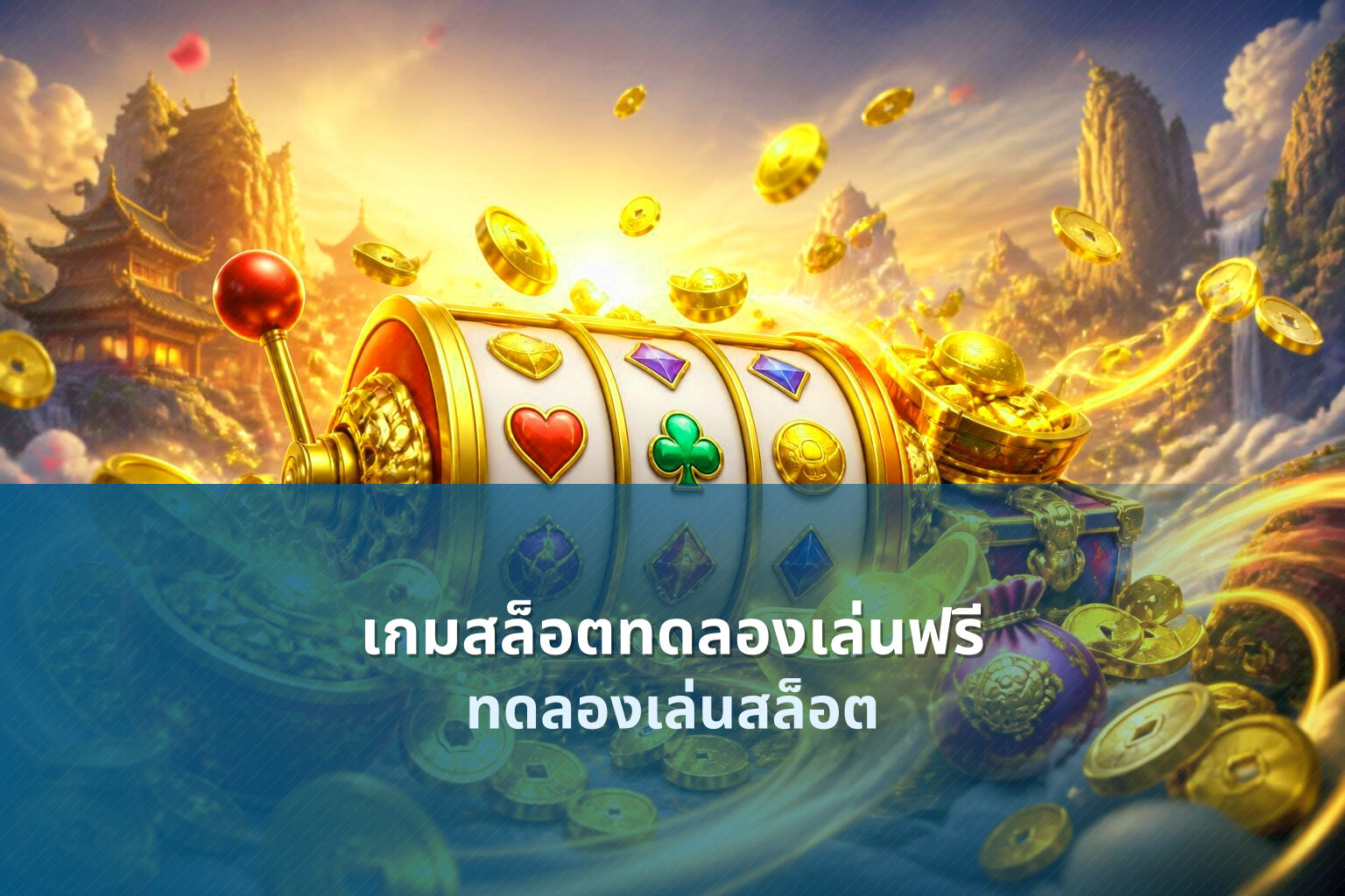 เกมสล็อตทดลองเล่นฟรี ทดลองเล่นสล็อต