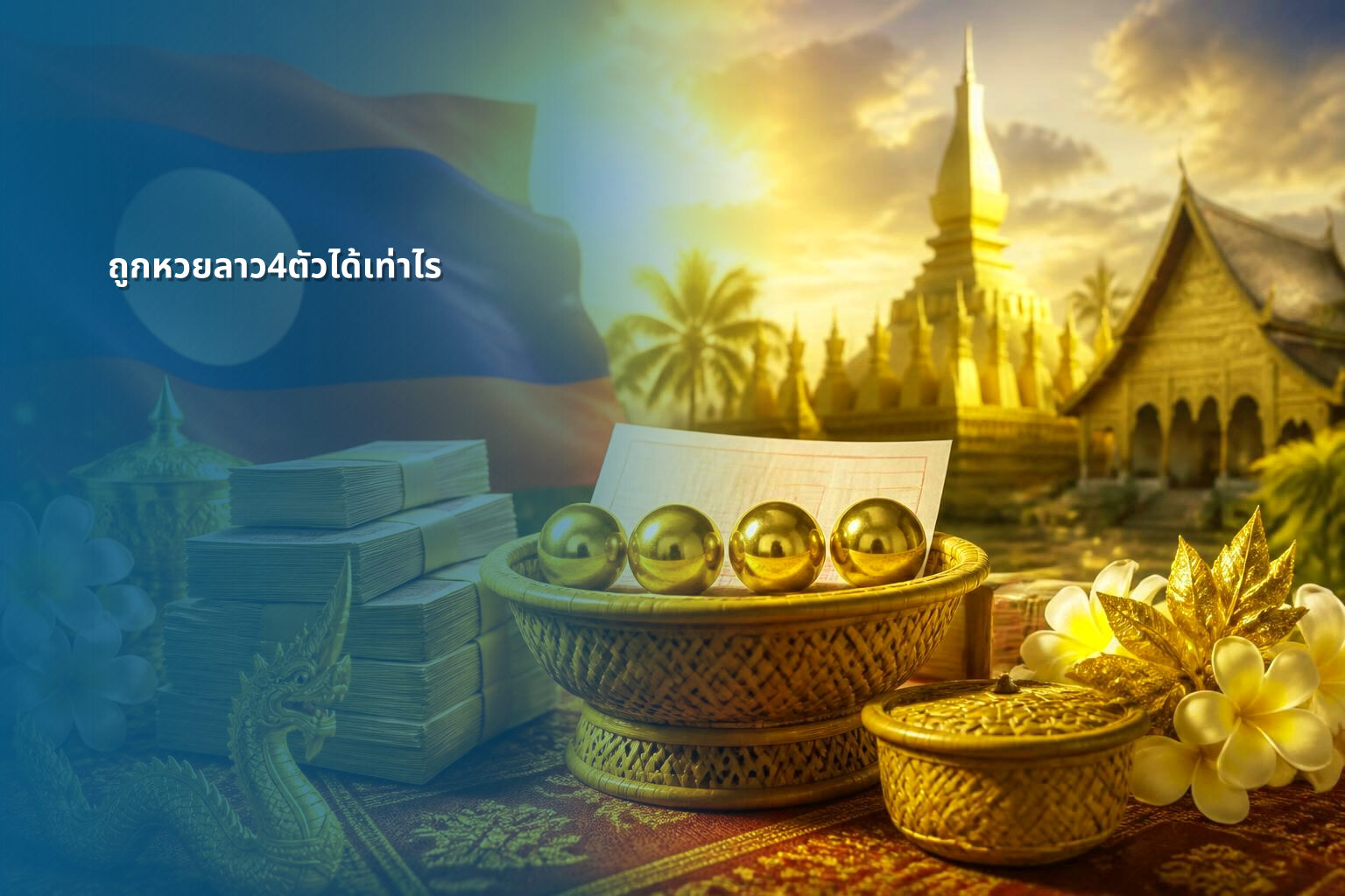 ถูกหวยลาว4ตัวได้เท่าไร - หวยลาว