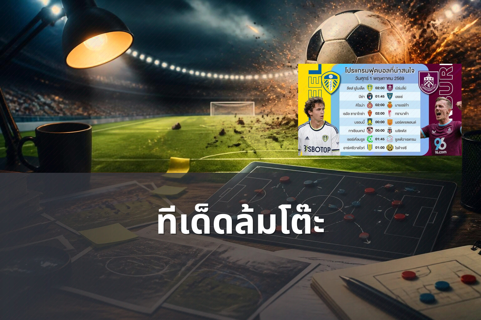 ทีเด็ดล้มโต๊ะ - sports betting tips