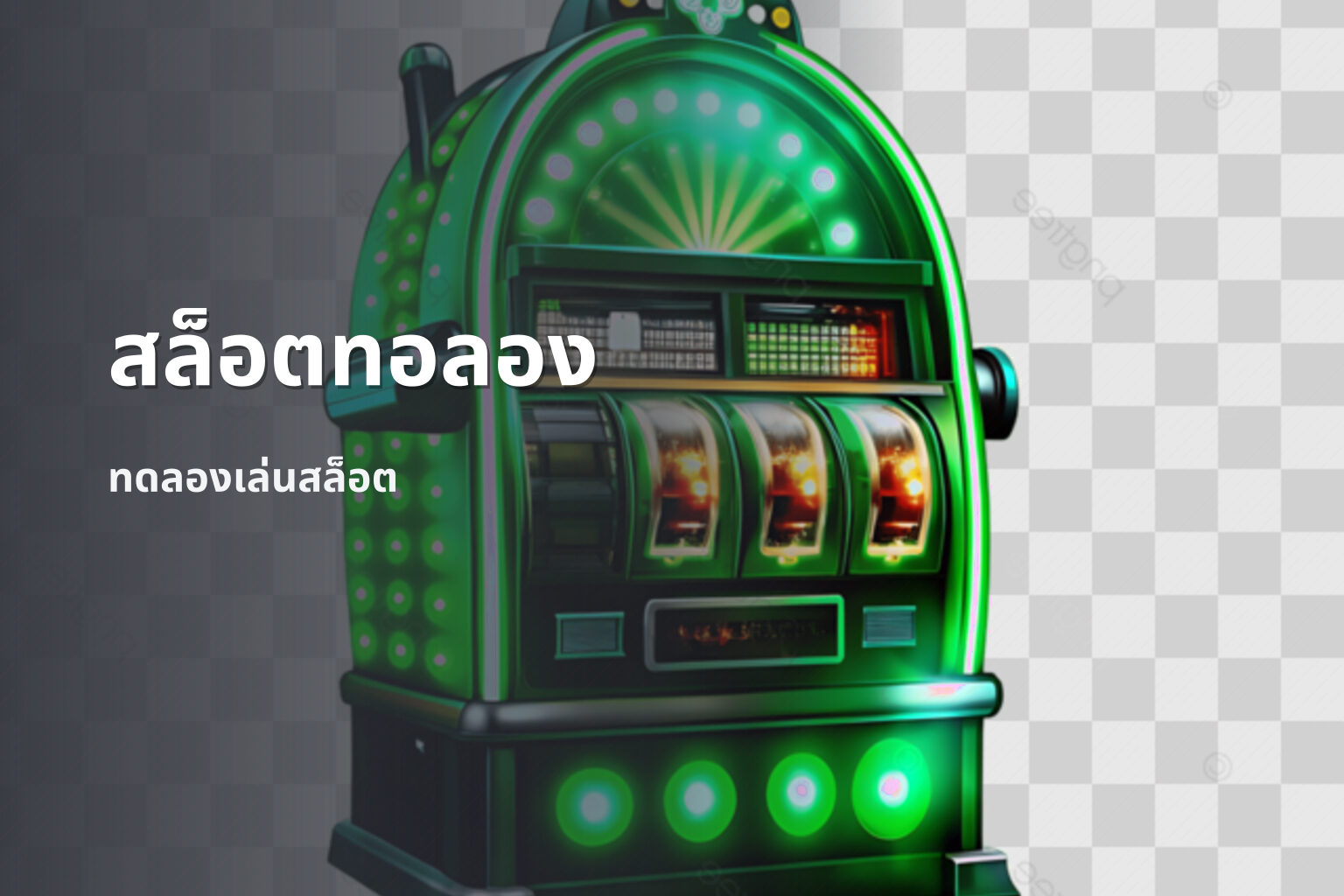 สล็อตทอลอง ทดลองเล่นสล็อต