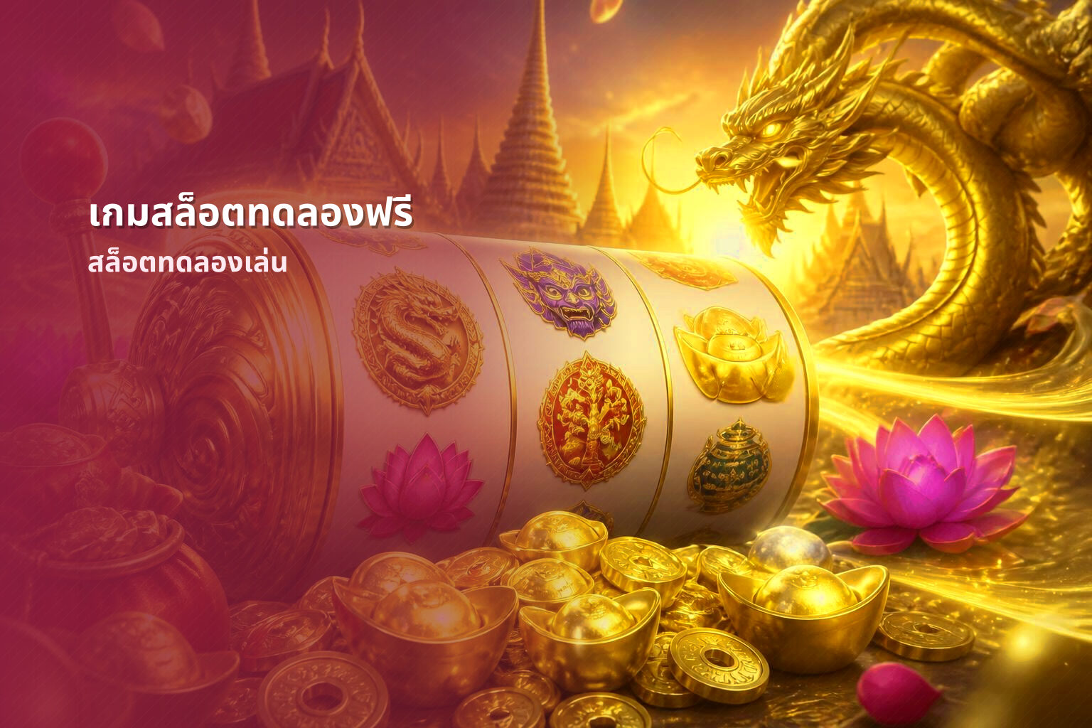 เกมสล็อตทดลองฟรี สล็อตทดลองเล่น
