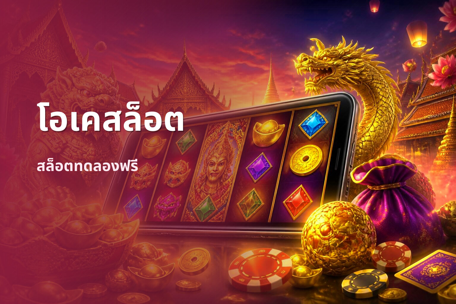 โอเคสล็อต สล็อตทดลองฟรี