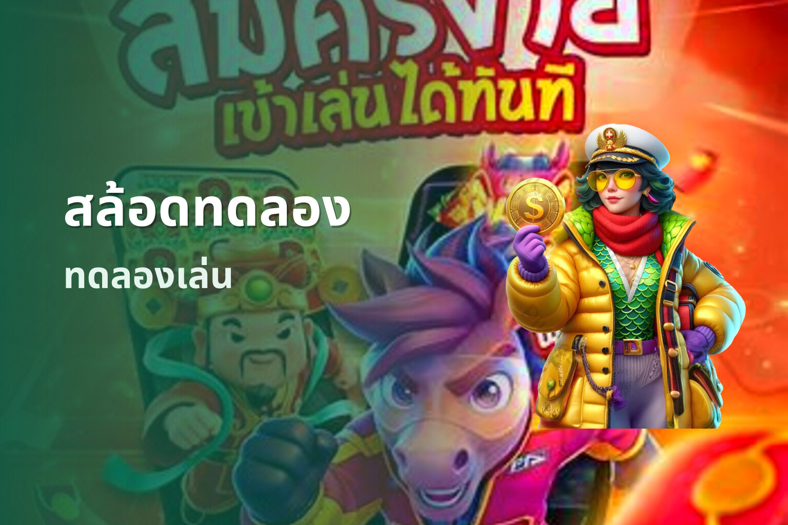 สล้อดทดลอง ทดลองเล่น