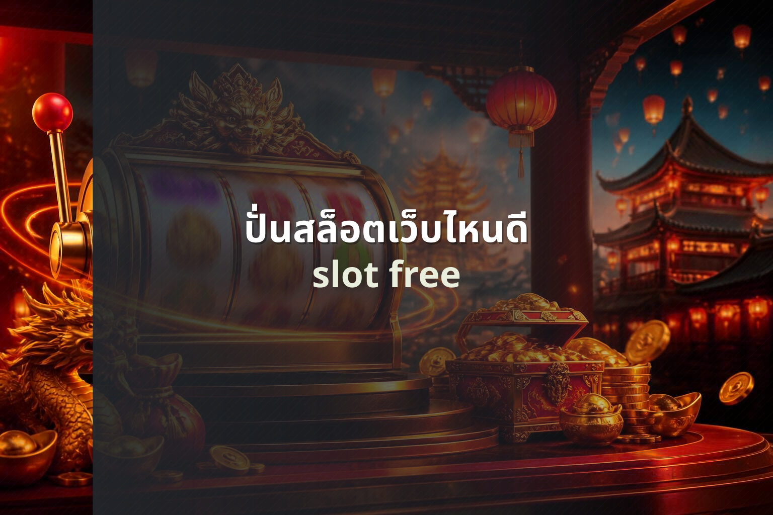 ปั่นสล็อตเว็บไหนดี slot free