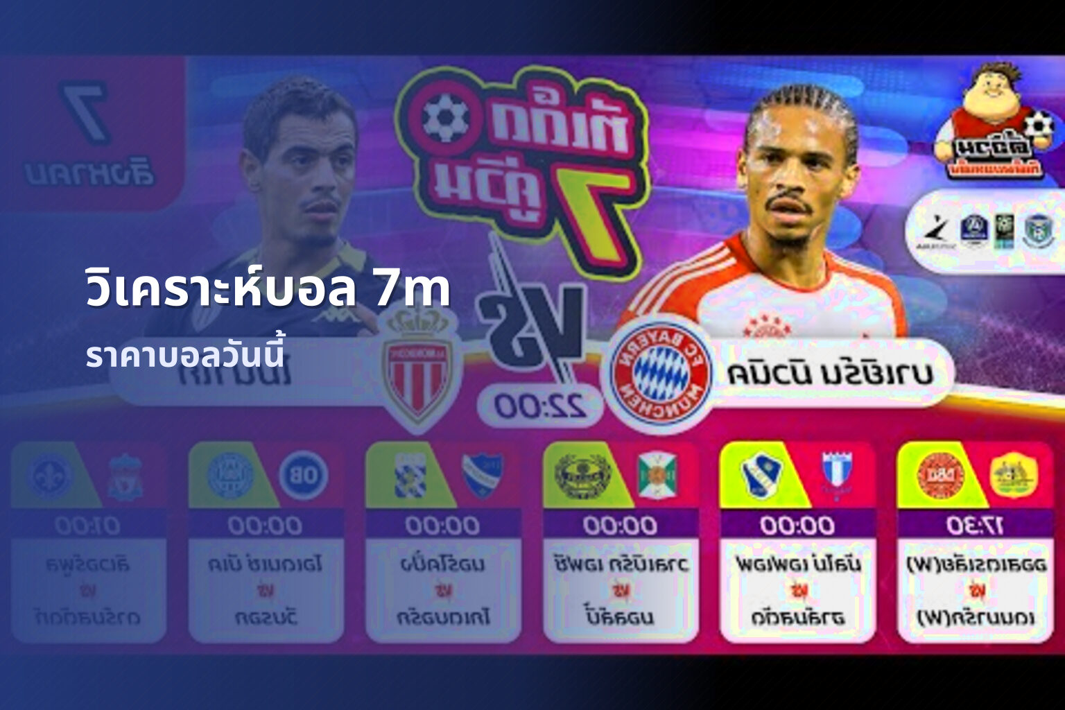 วิเคราะห์บอล 7m - sports analysis