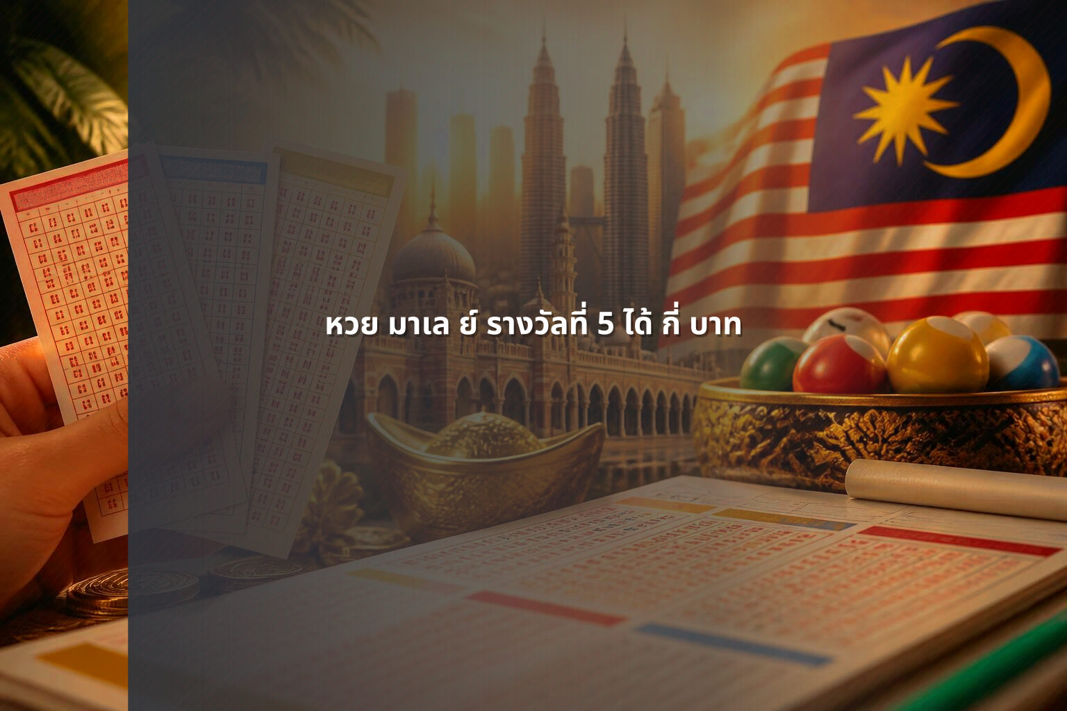 หวย มาเล ย์ รางวัลที่ 5 ได้ กี่ บาท - lottery winnings