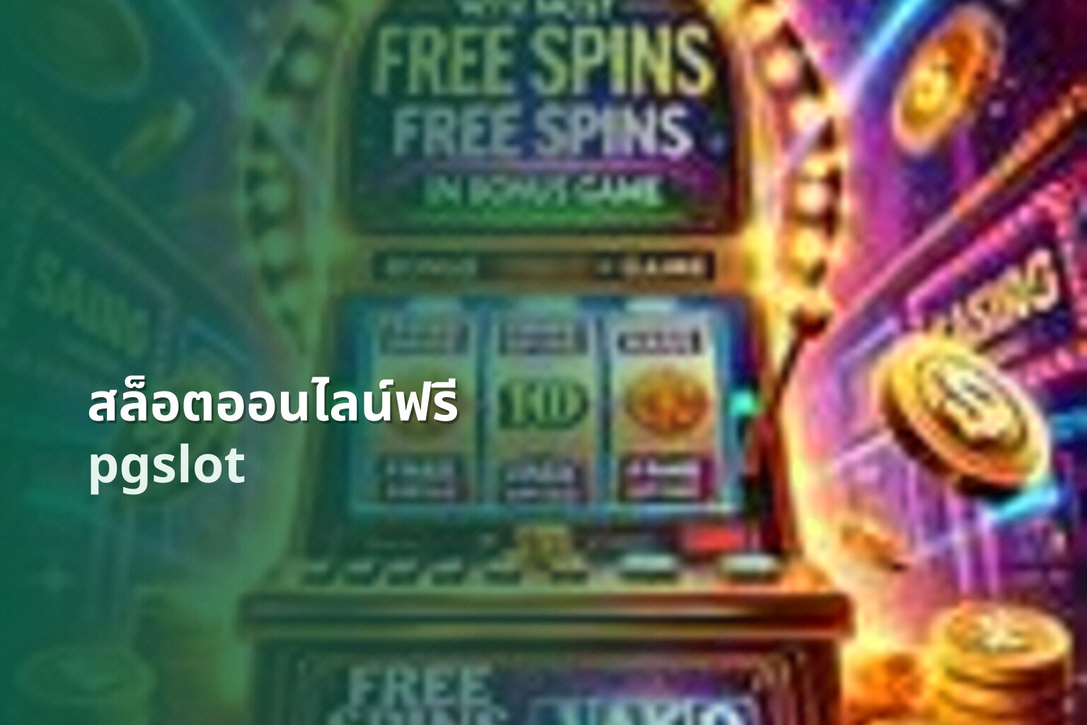 สล็อตออนไลน์ฟรี pgslot