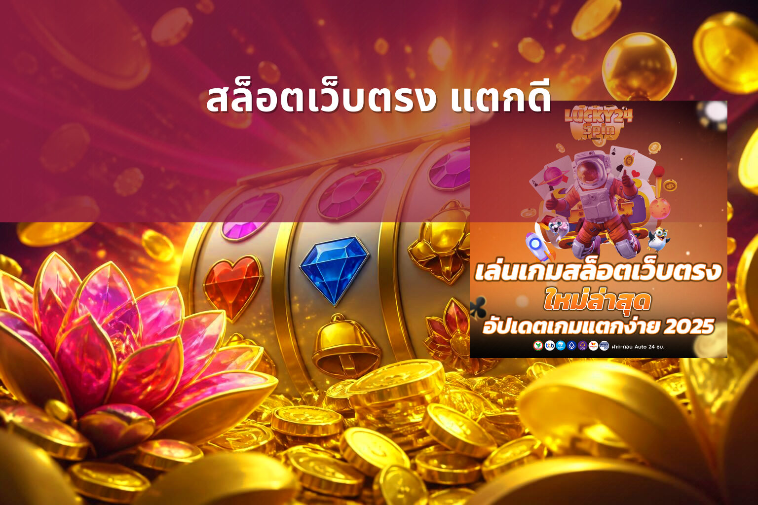 สล็อตเว็บตรง แตกดี - high payout slots