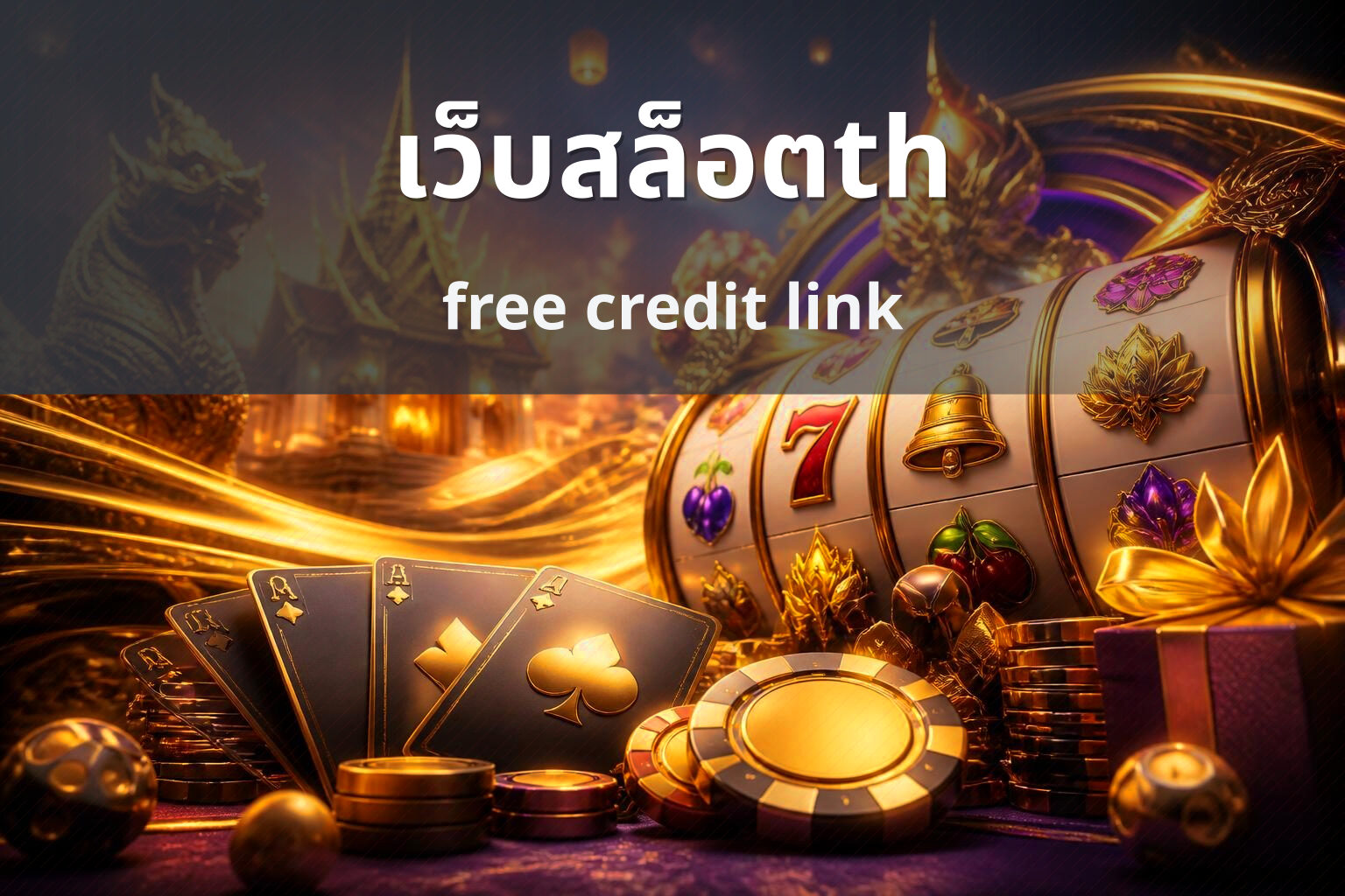 เว็บสล็อตth free credit link