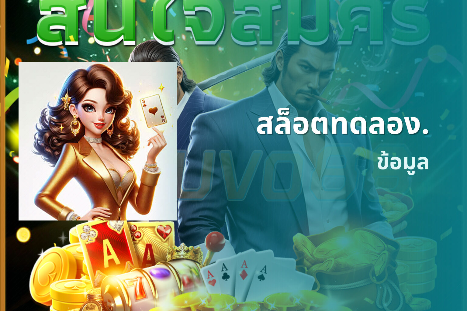 สล็อตทดลอง. ข้อมูล