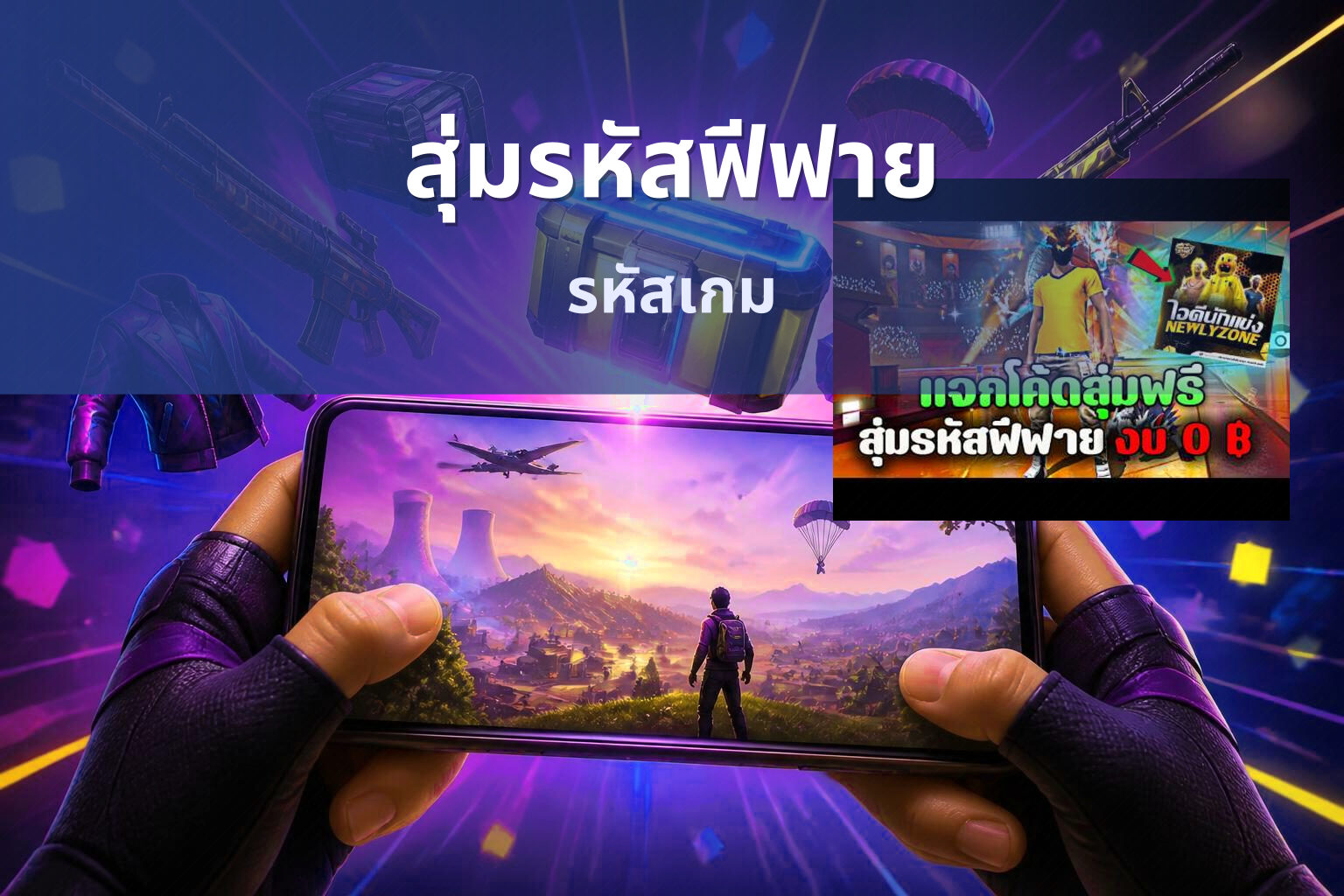 สุ่มรหัสฟีฟาย - game codes