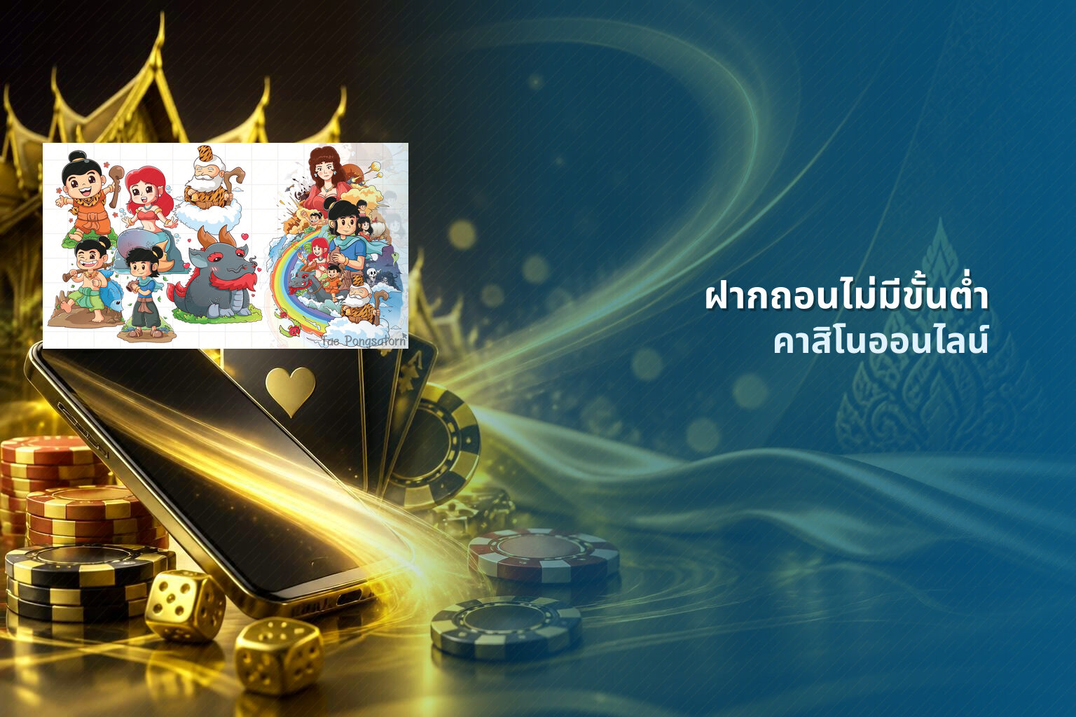 ฝากถอนไม่มีขั้นต่ํา คาสิโนออนไลน์