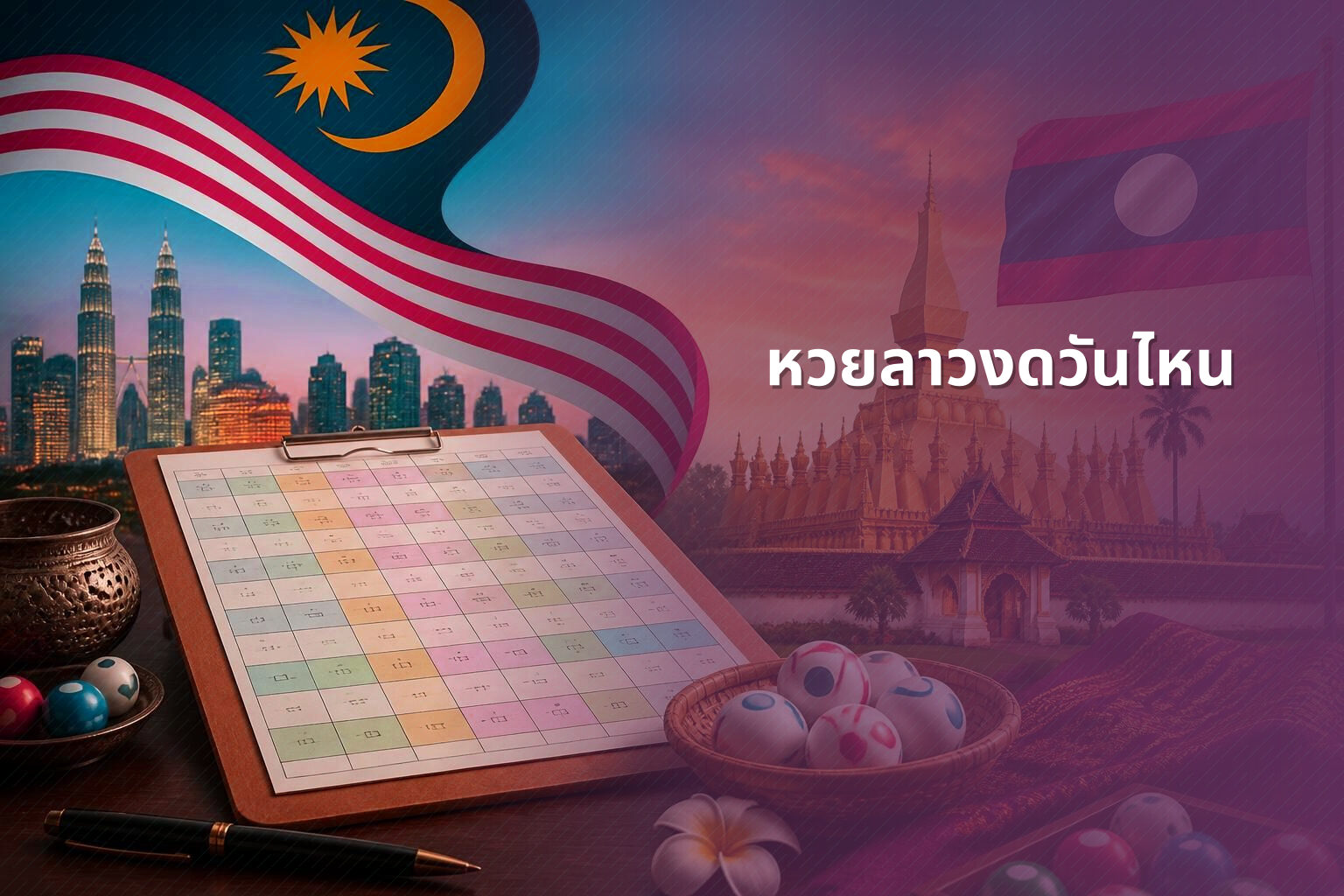 หวยลาวงดวันไหน - lottery schedule