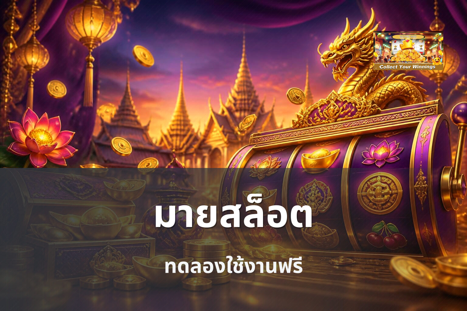 มายสล็อต ทดลองใช้งานฟรี
