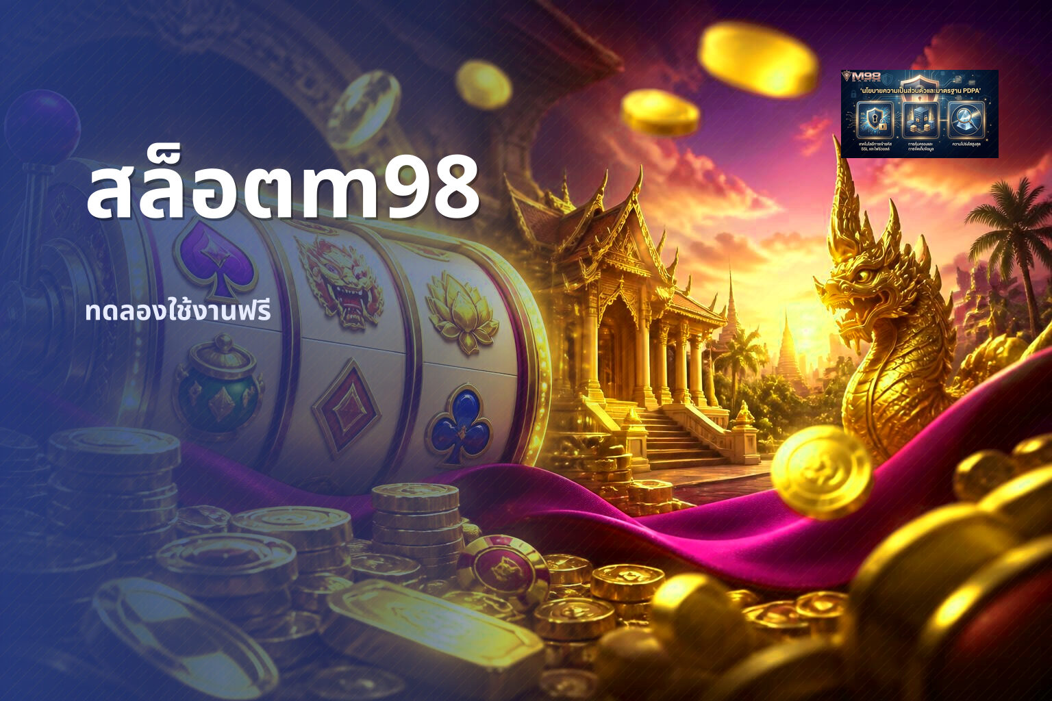 สล็อตm98 ทดลองใช้งานฟรี