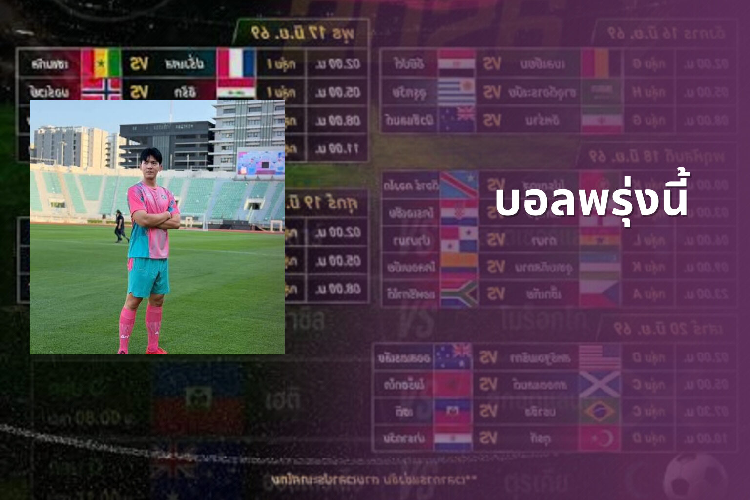 บอลพรุ่งนี้ - sports predictions