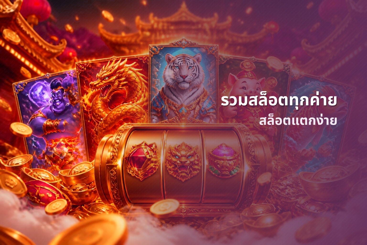 รวมสล็อตทุกค่าย สล็อตแตกง่าย