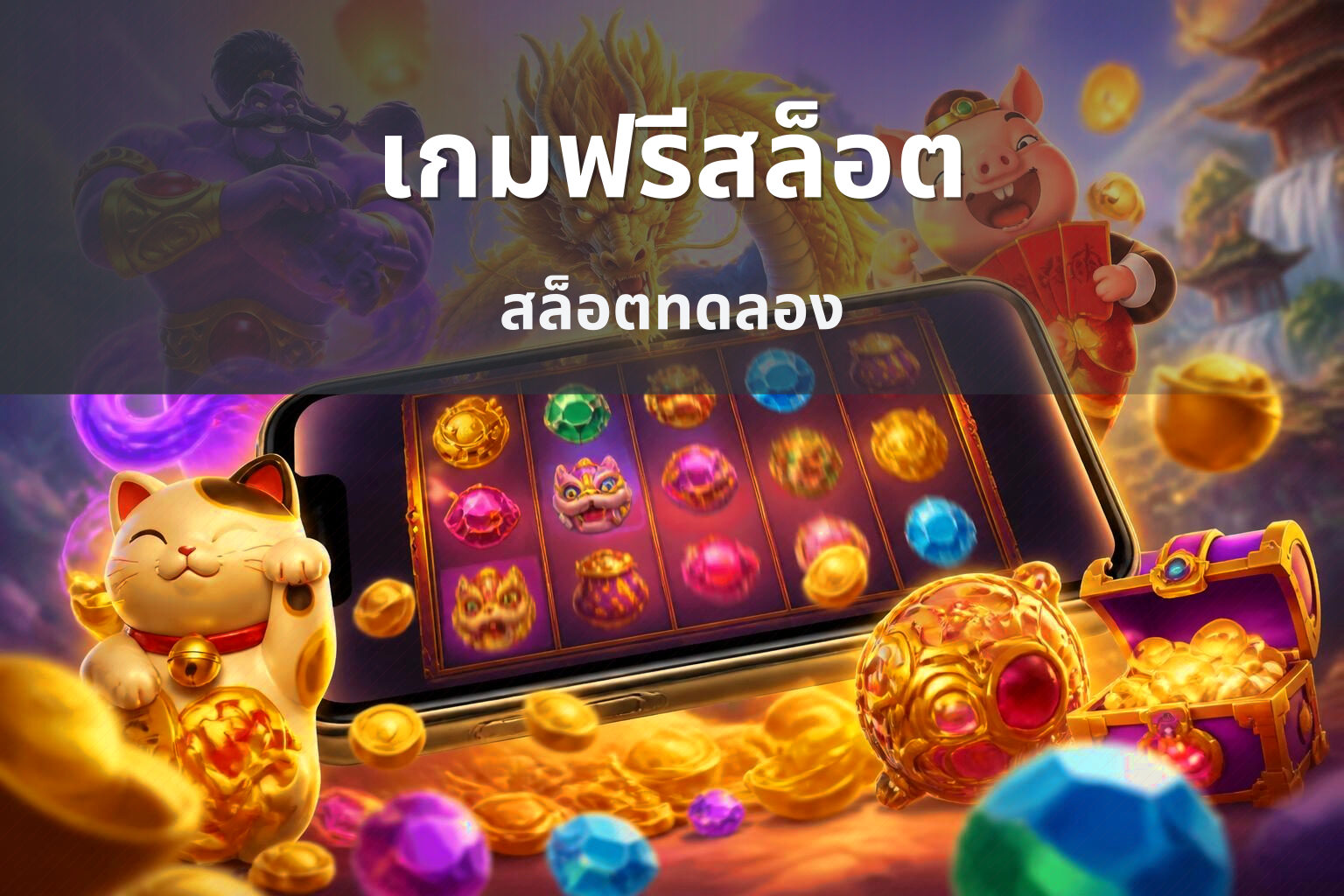 เกมฟรีสล็อต สล็อตทดลอง