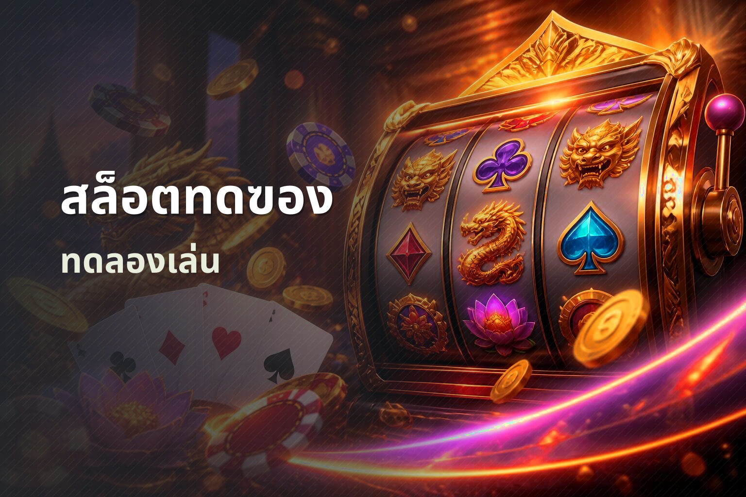สล็อตทดฃอง ทดลองเล่น