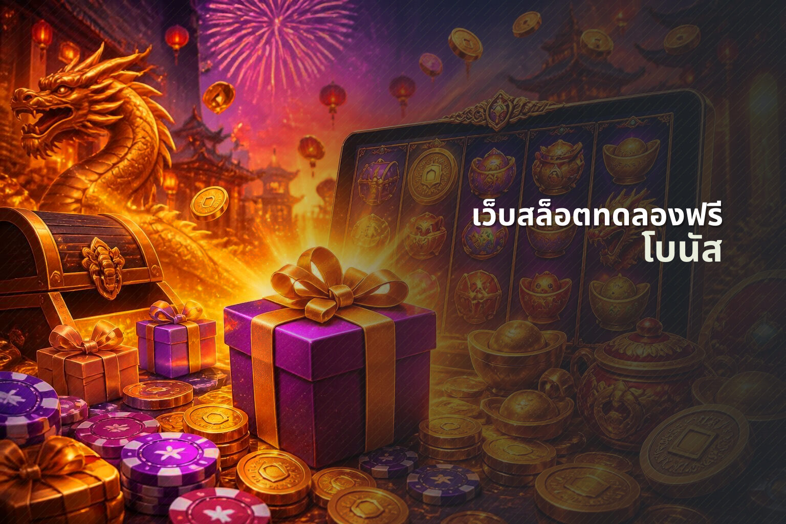 เว็บสล็อตทดลองฟรี โบนัส