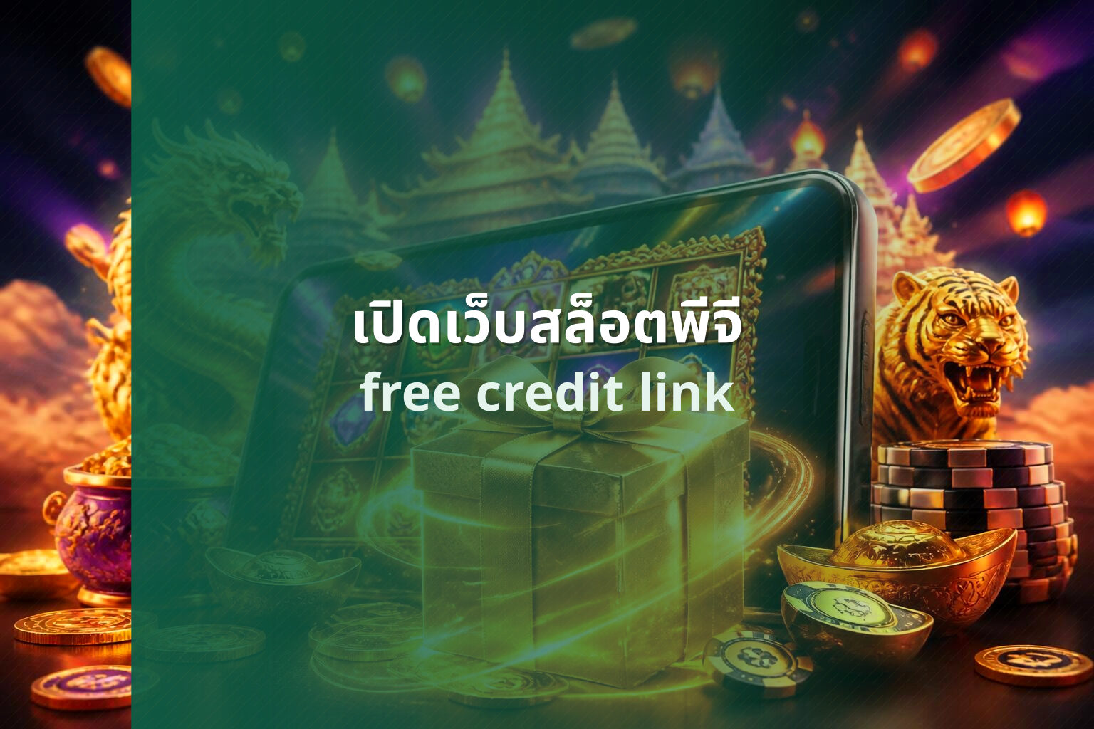 เปิดเว็บสล็อตพีจี free credit link