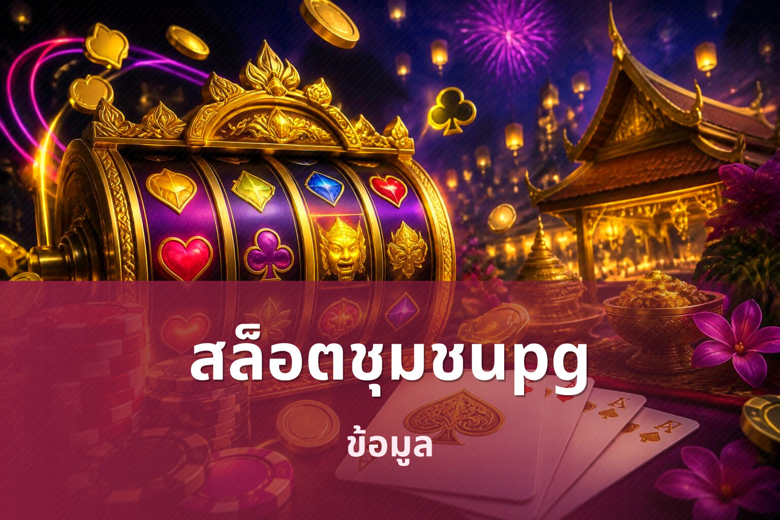 สล็อตชุมชนpg ข้อมูล