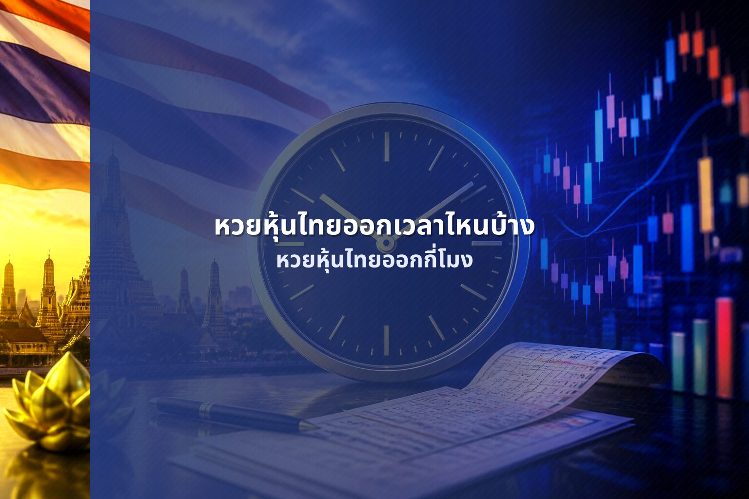 หวยหุ้นไทยออกเวลาไหนบ้าง หวยหุ้นไทยออกกี่โมง