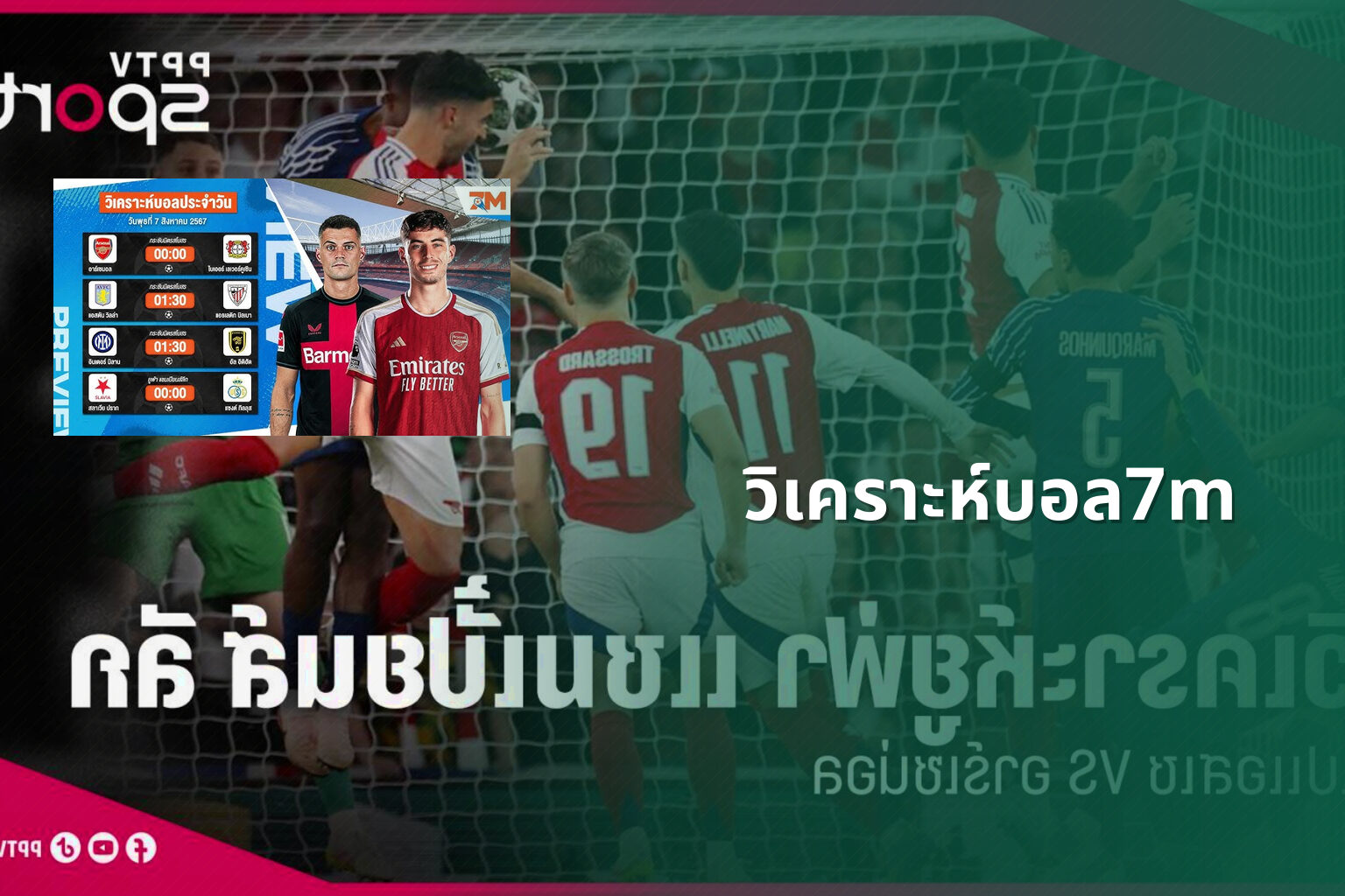 วิเคราะห์บอล7m - sports analysis